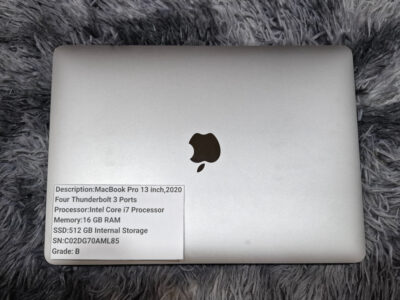 MacBook Pro (13-inch Mid 2020) Space Gray Grade B - Image 3