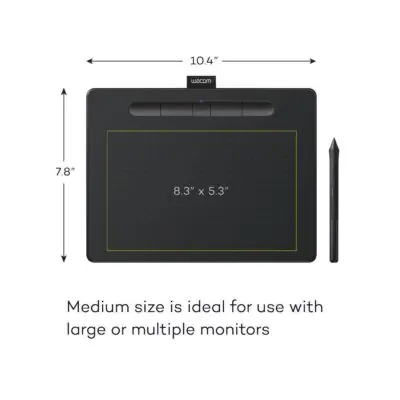 Wacom Intuos M, Bluetooth, Black - Image 6