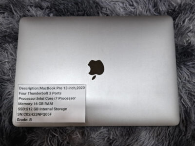 Apple Macbook Pro (13″, Mid 2020) Grade B - Image 3