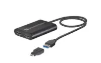 USB 3 DisplayLink Dual 4K 60Hz HDMI Adapter