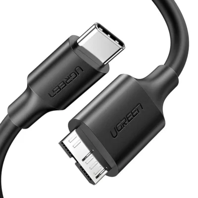 UGreen USB-C To Micro B Cable - 1M (Black) - Image 2