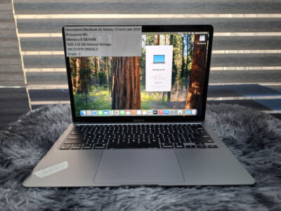 MacBook Air Retina 13 inch Late 2020 M1